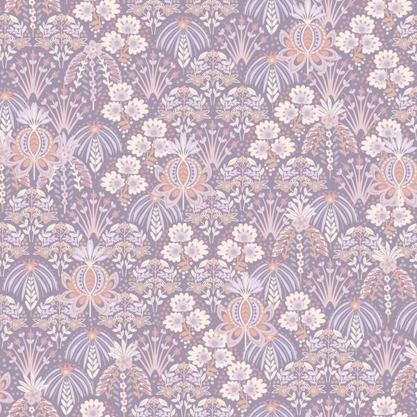 Tapete 130970 Violett - Fleece - 50 x 900 x 50 cm