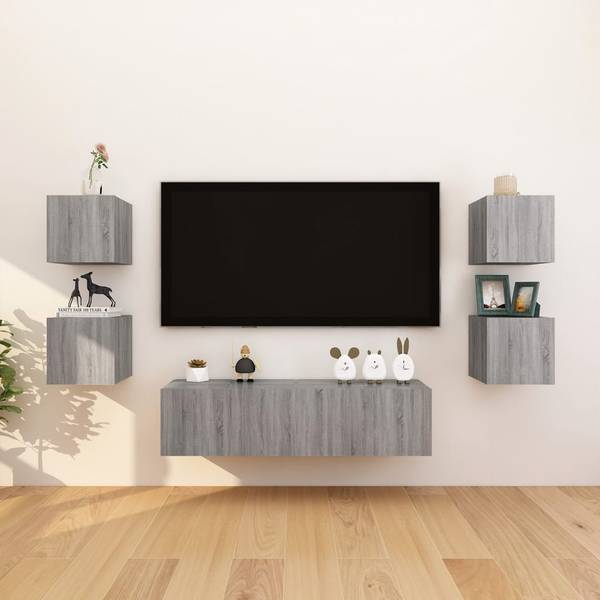 TV-Wandschrank 3008597_1 Hellgrau