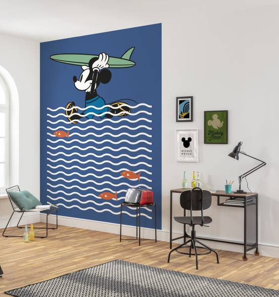 Fototapete 610051 Blau - Fleece - 200 x 280 x 280 cm