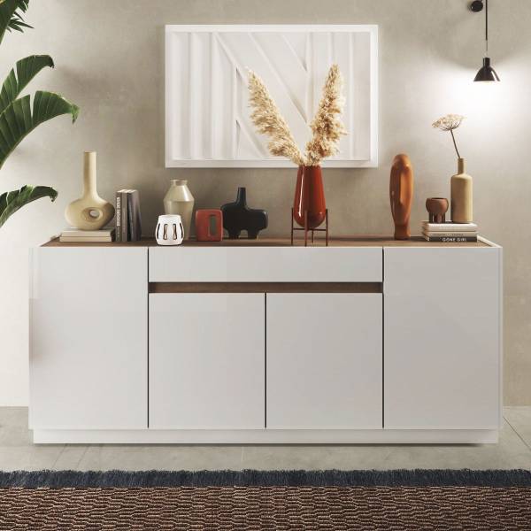 TV Board UTOPIA Braun - Holzwerkstoff - 40 x 44 x 205 cm