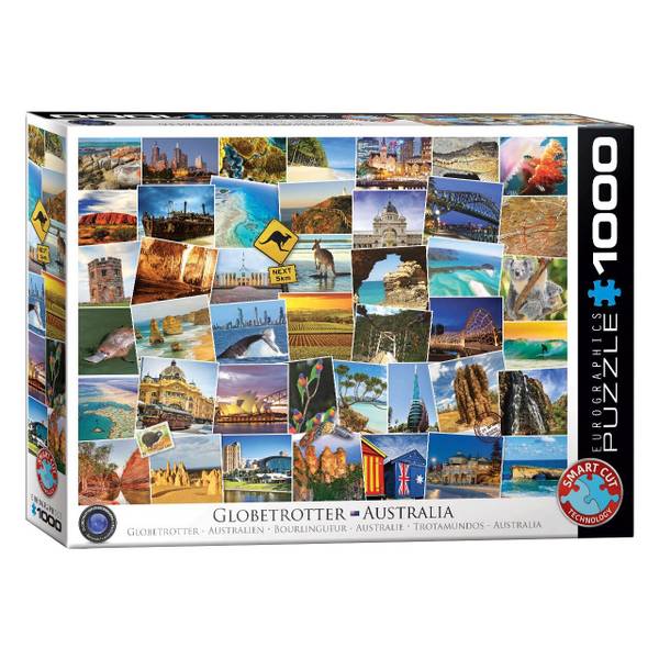 Puzzle Globetrotter Australien Papier - 26 x 6 x 36 cm