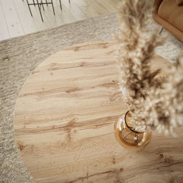 Salontafel 2in1 LORI LOFT Wotan eikenhouten look - wit