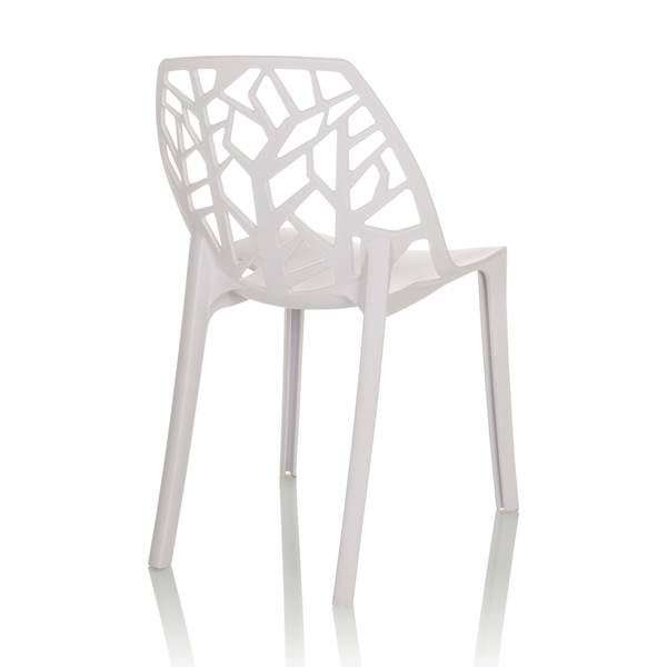 Gartenstuhl ARTIFO TRI Weiß