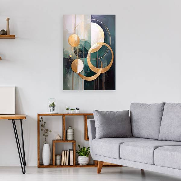 Wandbild Abstrakte Motive 80 x 120 cm