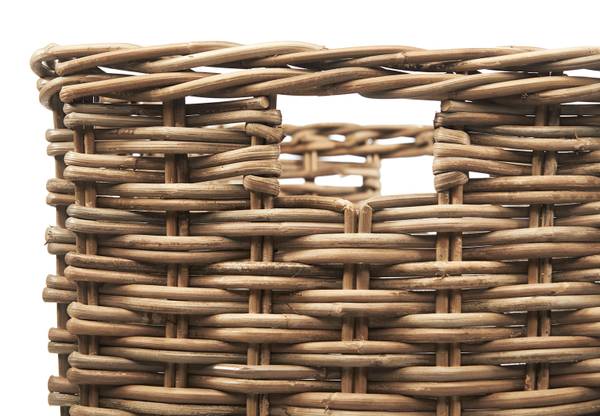 Regalkorb MONI25 Braun - Rattan - 37 x 30 x 51 cm