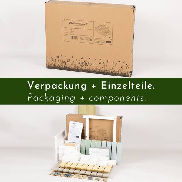 Kindersitzgruppe sedensa1 Weiß - Fichte - 75 x 80 x 60 cm