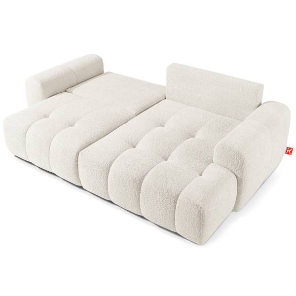 Ecksofa RAVIA Weiß