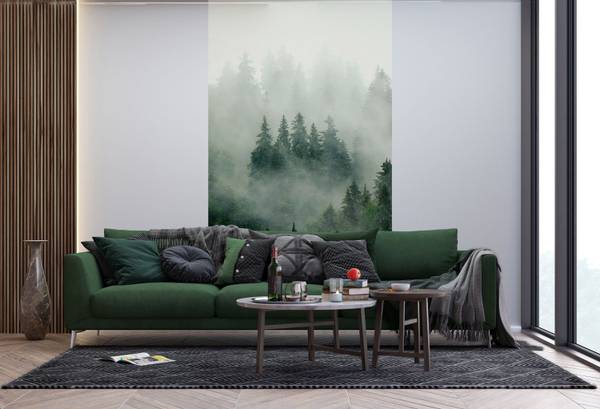 Fototapete 601216 Grün - Fleece - 270 x 150 x 270 cm