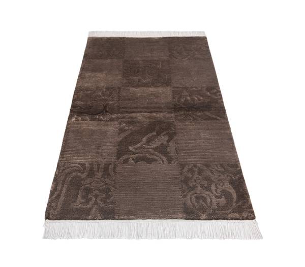 Tapis Darya CCXLVI Marron - Laine - 79 x 1 x 152 cm
