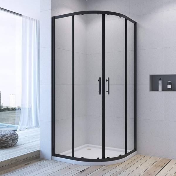 Duschabtrennung mit Schiebetüren 80 x 80 cm
