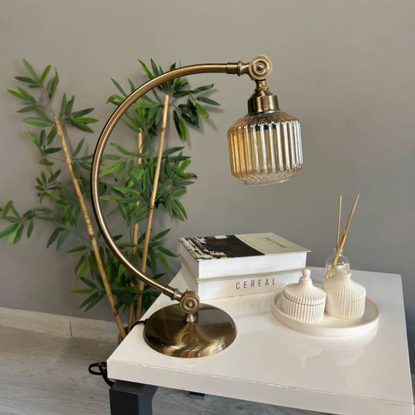 Tischlampe Jerno Messing