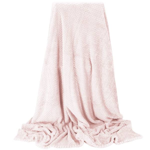 Kuscheldecke 200 x 220 cm Flauschige Pink - Textil - 200 x 220 x 2 cm
