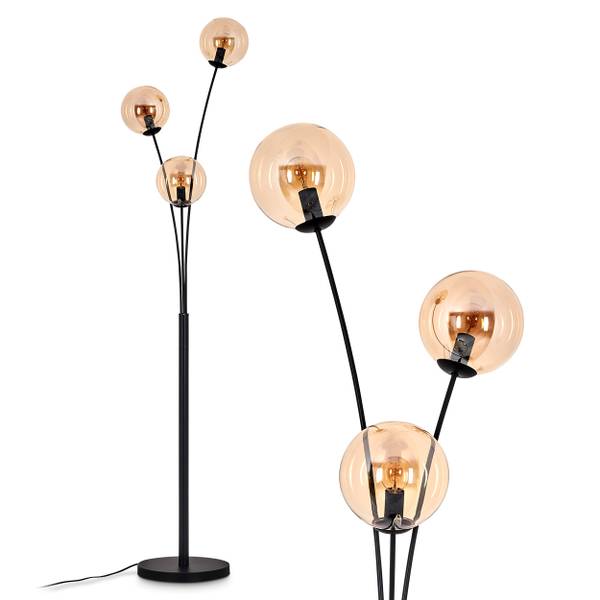Stehlampe Fossobiubo Dunkelorange - Orange