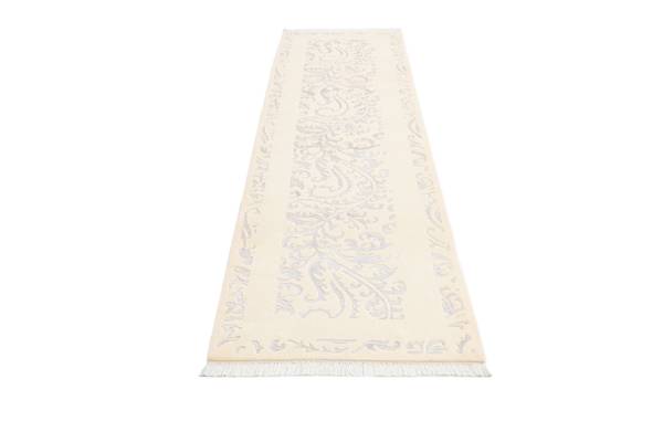 Tapis de passage Darya CCCXXXIX Beige - Laine - 81 x 1 x 307 cm