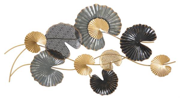 Wanddekoration Web B Metall - 4 x 56 x 105 cm