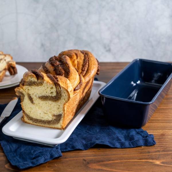 Lot de 2 moules à cake Bleu - Fer - 61 x 27 x 16 cm