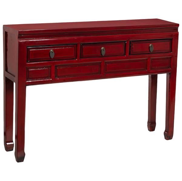 Sideboard 4523295018 Rot - Holzwerkstoff - 129 x 89 x 30 cm