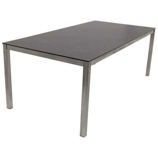 Garnitur LAGOS XL 9-teilig Grau - Aluminium - 255 x 76 x 255 cm