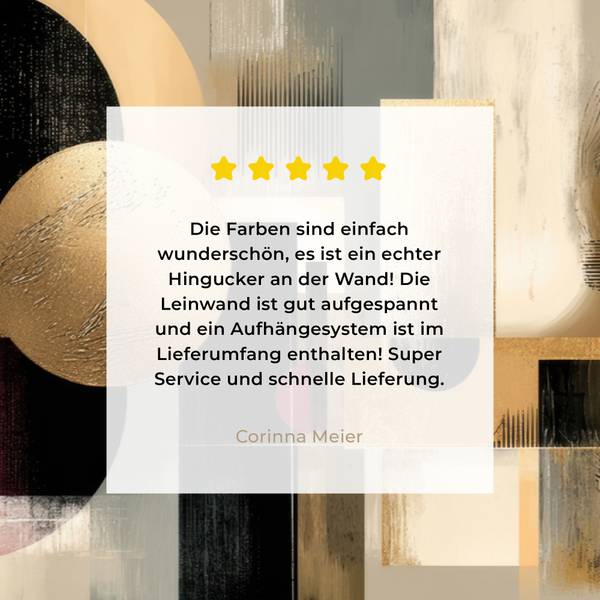 LEINWANDBILD Geometrisch 140 x 90 cm