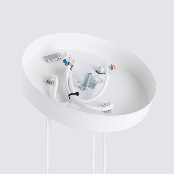 Pendelleuchte Karbon LED 4000K Weiß - 20 x 108 x 20 cm