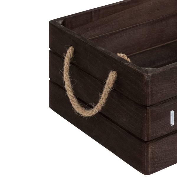 Kisten DENYS 3er-Set Braun