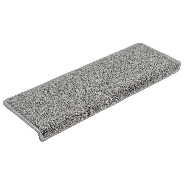 Tapis d'escalier 3006361-3 (lot de 20) Gris - Polypropylène - 21 x 4 x 65 cm