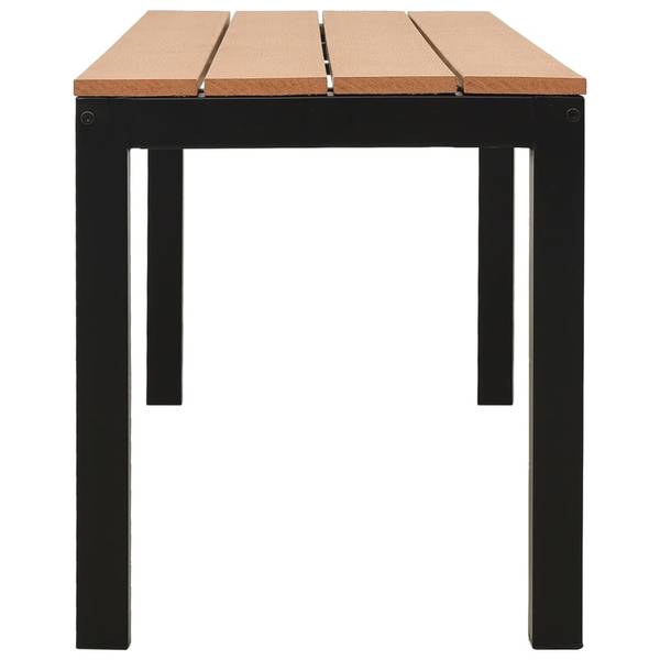 Banc de jardin 3013332 Braun - Stahl - 39 x 45 x 39 cm