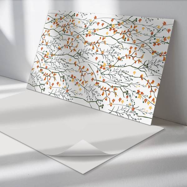 Klebepaneele Blumen Hintergrund 100 x 50 cm