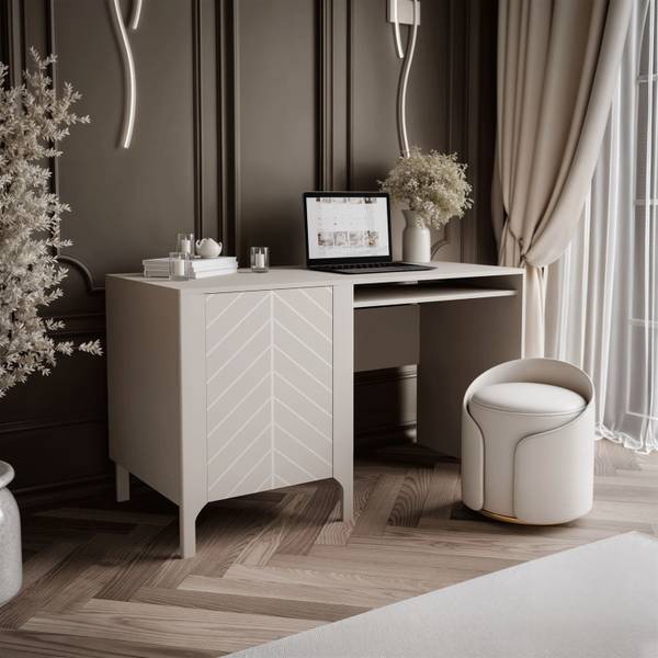 Schreibtisch LUMI Beige