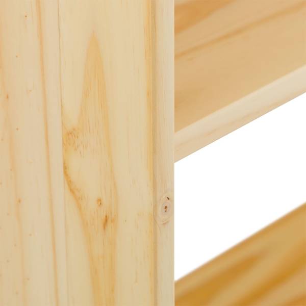 Regalset MELLY 3er Set Braun - Kiefer - 240 x 200 x 30 cm