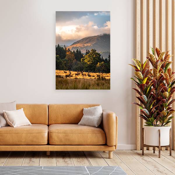 Tableau déco Montagnes 40 x 60 cm