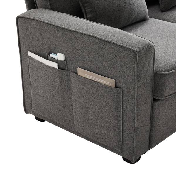 4-Sitzer Sofa Mercury Ⅷ Dunkelgrau