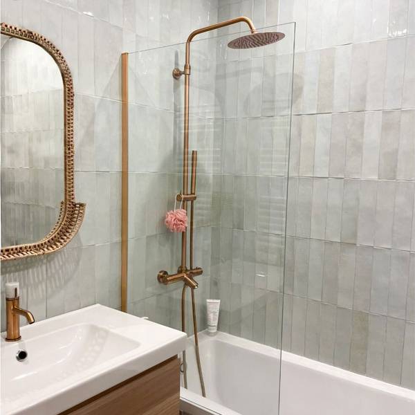 Badewannenarmaturen Regendusche Luisa II Kupfer