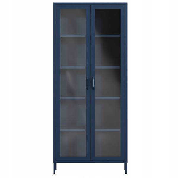 Vitrinenschrank Angelo Blau