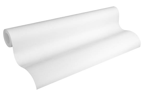 Vliestapete Paletta Weiß - Fleece - 2500 x 106 x 1 cm