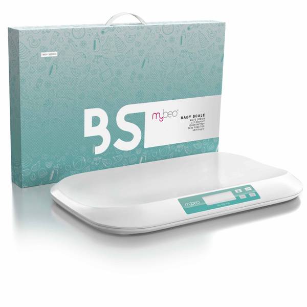 Babywaage GE-2652 Weiß - Kunststoff - 5 x 56 x 33 cm
