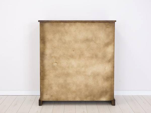 Kommode Rustyk 5_6 Braun - Kiefer - Stahl - 112 x 125 x 45 cm