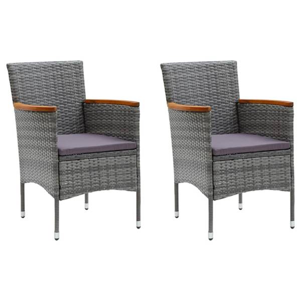 Garten-Essgruppe 3012262-1 (3-teilig) Braun - Grau