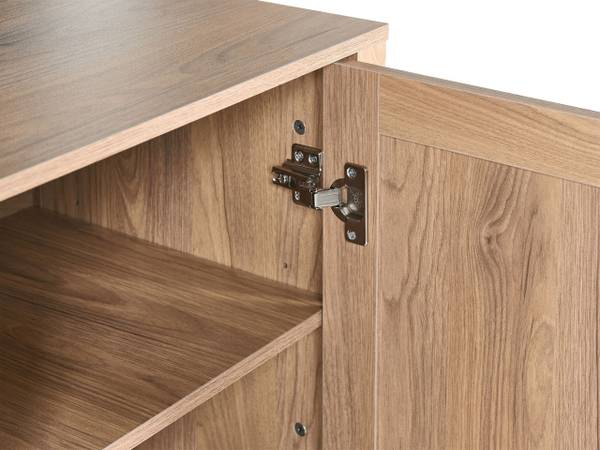 Schuhschrank BEAULAC Braun - Holzwerkstoff - 80 x 101 x 36 cm