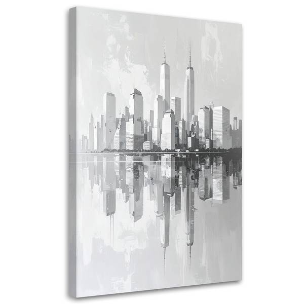 Wandbild Stadt 60 x 90 cm