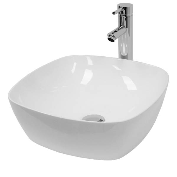 Waschbecken GORIZIA Keramik - Textil