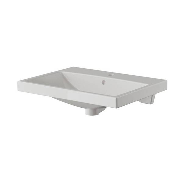 Badmöbel-Set VILLATORO-66-6 2er-Set Grau - Holzwerkstoff - 60 x 200 x 45 cm