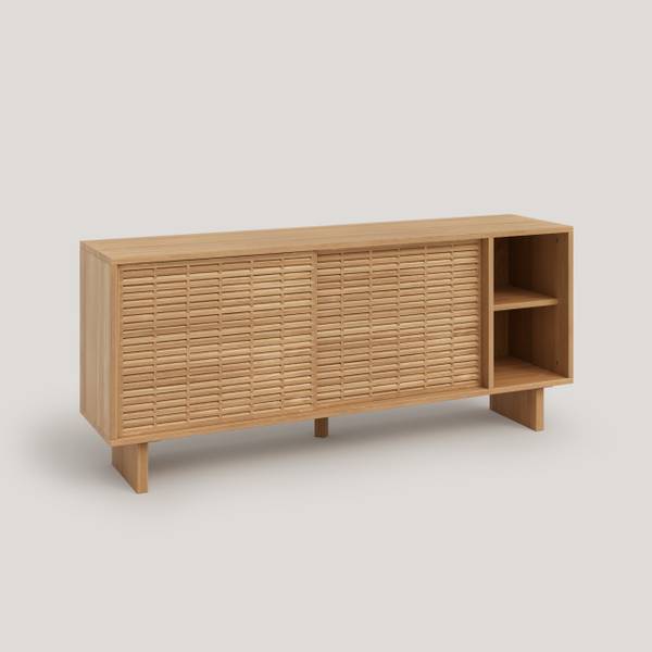 Sideboard Mahón Braun - Kiefer - 150 x 65 x 35 cm