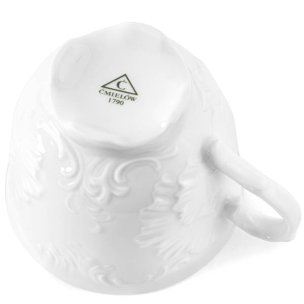 Kaffeeservice ROCOCO MARIA 18-tlg Weiß - Porzellan
