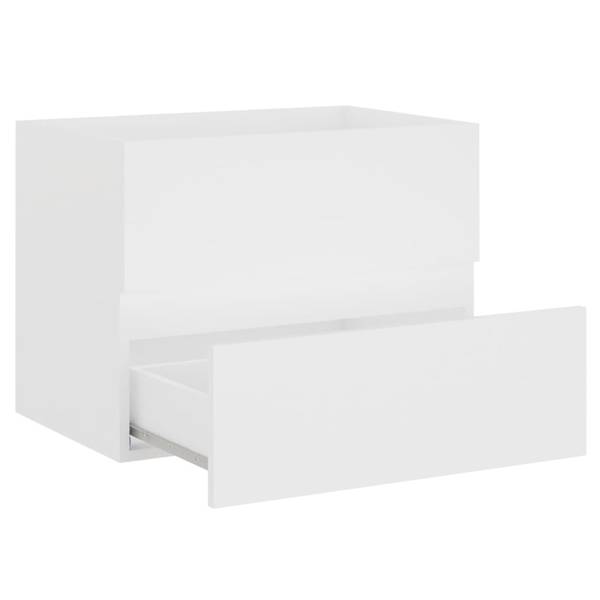 Badezimmermöbel-Set 3007834 (3-teilig) Weiß - Holzwerkstoff - 60 x 45 x 38 cm