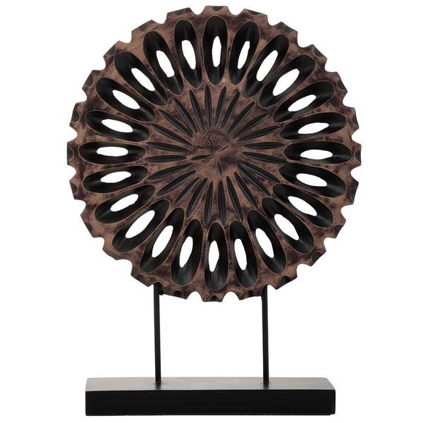 Figurine décorative 4523349377 Marron - Résine - 30 x 40 x 9 cm