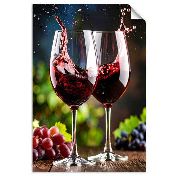 Wandsticker Cocktail 60 x 90 cm