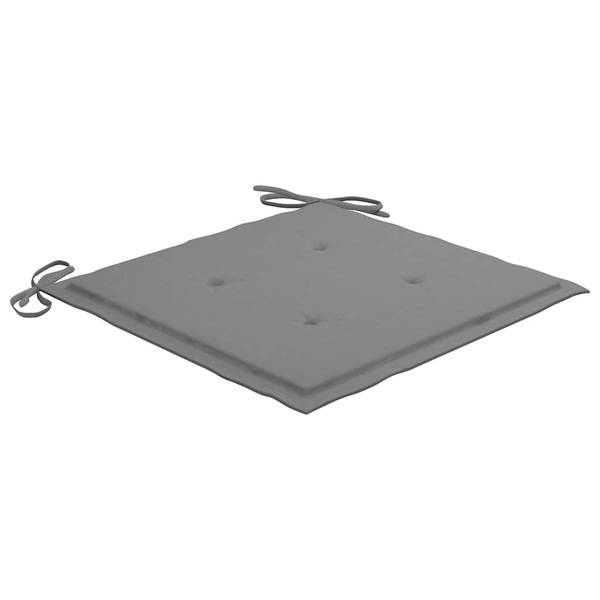 Gartenstuhl 3007930-3 6er Set Grau - Akazie - 48 x 91 x 57 cm