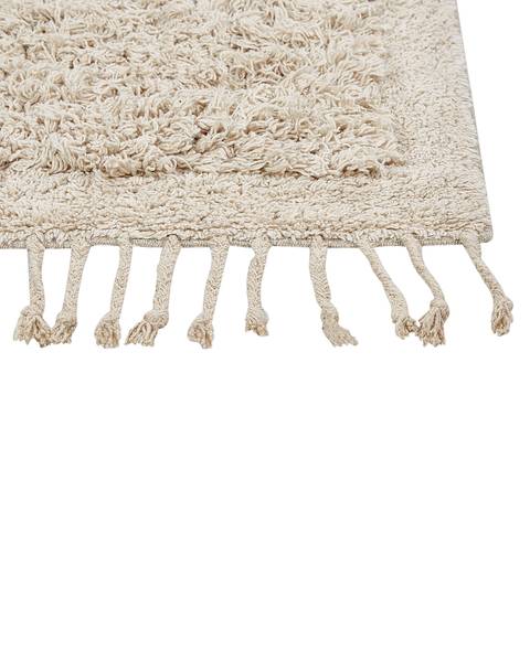 Tapis de bain OLTAN Beige - Fibres naturelles - 50 x 80 cm