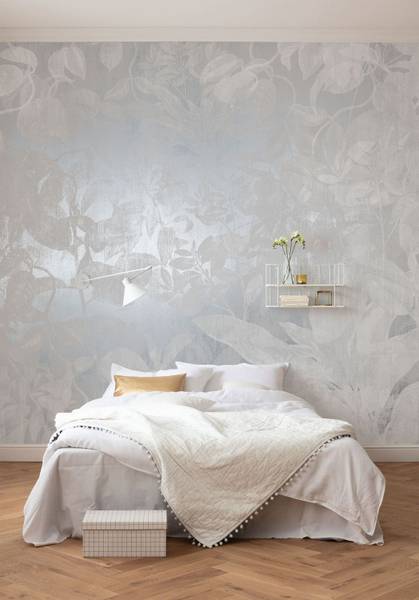 Fototapete 612475 Silber - Papier - 400 x 280 x 400 cm